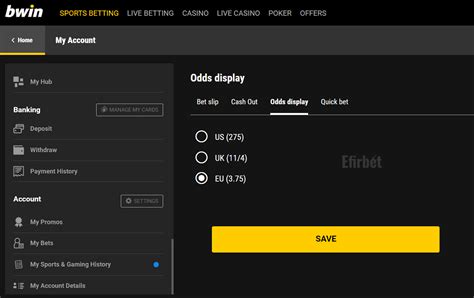 bwin change odds format,How to Change Bwin Odds to Decimal [2024] 